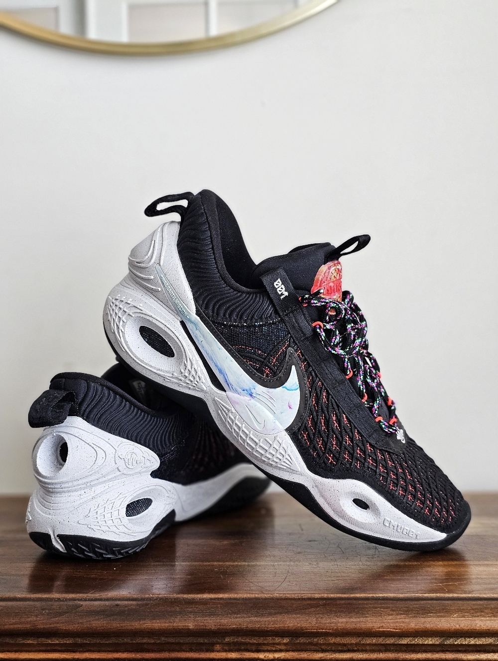 Nike Cosmic Unity Black Bright Crimson Basketball Shoes NWOT 9.5 DM4426-001